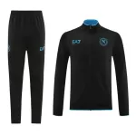 SSC Napoli Sudadera De Entrenamiento Hombre Cremallera Cuarto 23/24 Negra