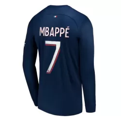 Camiseta Manga Larga Paris Saint-Germain Mbappé 7 Hombre Primera 23/24 Camiseta Manga Larga Paris Saint-Germain Mbappé 7 Hombre Primera 23/24