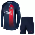 Conjunto Manga Larga Paris Saint-Germain Niño Primera 23/24