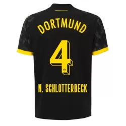 Camiseta Borussia Dortmund N. Schlotterbeck 4 Hombre Segunda 23/24 Camiseta Borussia Dortmund N. Schlotterbeck 4 Hombre Segunda 23/24