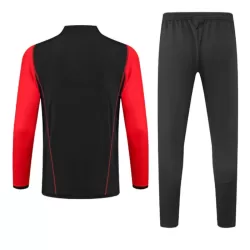 AS Roma Sudadera De Entrenamiento Hombre Cremallera Cuarto 23/24 Negra