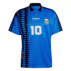 Camiseta Argentina 10 Hombre Segunda Retro 1994 Camiseta Argentina 10 Hombre Segunda Retro 1994
