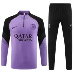 Paris Saint-Germain Sudadera De Entrenamiento Hombre Cremallera Cuarto 23/24 Púrpura