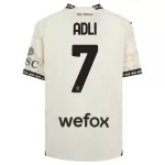 Camiseta AC Milan Yacine Adli 7 Cuarta Hombre 23/24 Blanca