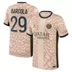 Camiseta Paris Saint-Germain Bradley Barcola 29 Cuarta Hombre Jordan 23/24 Camiseta Paris Saint-Germain Bradley Barcola 29 Cuarta Hombre Jordan 23/24