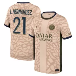 Camiseta Paris Saint-Germain Lucas Hernandez 21 Cuarta Hombre Jordan 23/24 Camiseta Paris Saint-Germain Lucas Hernandez 21 Cuarta Hombre Jordan 23/24