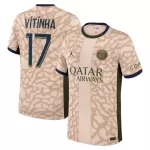 Camiseta Paris Saint-Germain Vitinha 17 Cuarta Hombre Jordan 23/24