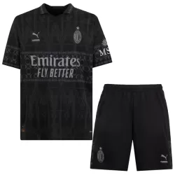 Conjunto AC Milan Cuarta Niño 23/24 Negra Conjunto AC Milan Cuarta Niño 23/24 Negra