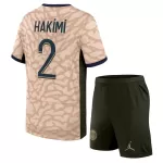 Conjunto Paris Saint-Germain Hakimi 2 Cuarta Niño Jordan 23/24