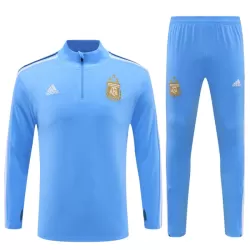 Argentina Sudadera De Entrenamiento Niño Cremallera Cuarto 23/24 Azul Argentina Sudadera De Entrenamiento Niño Cremallera Cuarto 23/24 Azul