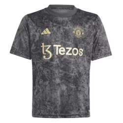 Camiseta Manchester United X Stone Roses Hombre 23/24 Negra - Especial Camiseta Manchester United X Stone Roses Hombre 23/24 Negra - Especial