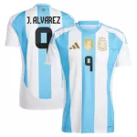 Camiseta Argentina J. Alvarez 9 Hombre Primera 2024