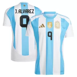 Camiseta Argentina J. Alvarez 9 Hombre Primera 2024 Camiseta Argentina J. Alvarez 9 Hombre Primera 2024