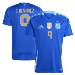 Camiseta Argentina J. Alvarez 9 Hombre Segunda 2024 Camiseta Argentina J. Alvarez 9 Hombre Segunda 2024