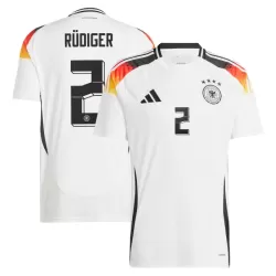 Camiseta Alemania Antonio Rudiger 2 Hombre Primera Euro 2024 Camiseta Alemania Antonio Rudiger 2 Hombre Primera Euro 2024