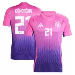 Camiseta Alemania Gundogan 21 Hombre Segunda Euro 2024