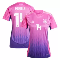 Camiseta Alemania Musiala 14 Mujer Segunda Euro 2024 Camiseta Alemania Musiala 14 Mujer Segunda Euro 2024