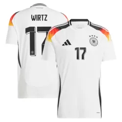 Camiseta Alemania Wirtz 17 Hombre Primera Euro 2024 Camiseta Alemania Wirtz 17 Hombre Primera Euro 2024