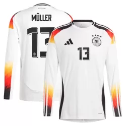 Camiseta Manga Larga Alemania Müller 13 Hombre Primera Euro 2024 Camiseta Manga Larga Alemania Müller 13 Hombre Primera Euro 2024