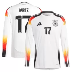 Camiseta Manga Larga Alemania Wirtz 17 Hombre Primera Euro 2024 Camiseta Manga Larga Alemania Wirtz 17 Hombre Primera Euro 2024