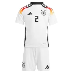 Conjunto Alemania Antonio Rudiger 2 Niño Primera Euro 2024