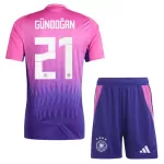 Conjunto Alemania Gundogan 21 Niño Segunda Euro 2024