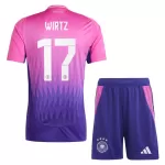 Conjunto Alemania Wirtz 17 Niño Segunda Euro 2024