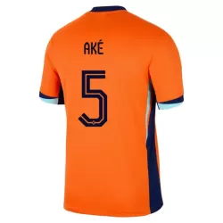 Camiseta Países Bajos Ake 5 Hombre Primera Euro 2024 Camiseta Países Bajos Ake 5 Hombre Primera Euro 2024