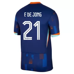 Camiseta Países Bajos Frenkie de Jong 21 Hombre Segunda Euro 2024 Camiseta Países Bajos Frenkie de Jong 21 Hombre Segunda Euro 2024