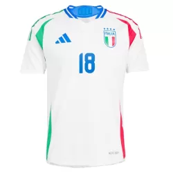 Camiseta Italia Barella 18 Hombre Segunda Euro 2024
