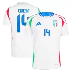 Camiseta Italia Chiesa 14 Hombre Segunda Euro 2024 Camiseta Italia Chiesa 14 Hombre Segunda Euro 2024