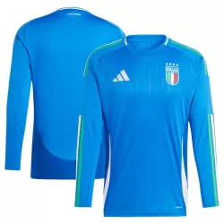 Camiseta Manga Larga Italia Hombre Primera Euro 2024 Camiseta Manga Larga Italia Hombre Primera Euro 2024