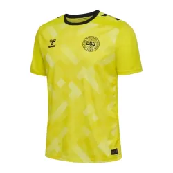 Camiseta Portero Dinamarca Hombre Euro 2024 Amarilla Camiseta Portero Dinamarca Hombre Euro 2024 Amarilla