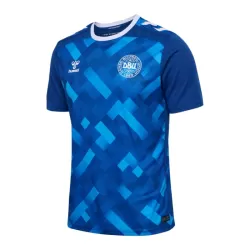 Camiseta Portero Dinamarca Hombre Euro 2024 Azul Camiseta Portero Dinamarca Hombre Euro 2024 Azul