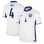 Camiseta Inglaterra Rice 4 Hombre Primera Euro 2024