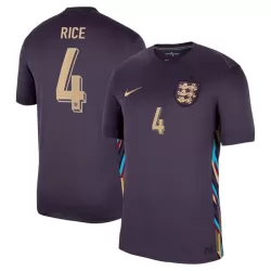 Camiseta Inglaterra Rice 4 Hombre Segunda Euro 2024 Camiseta Inglaterra Rice 4 Hombre Segunda Euro 2024