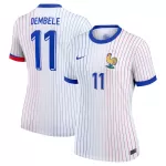Camiseta Francia Dembele 11 Mujer Segunda Euro 2024