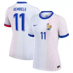 Camiseta Francia Dembele 11 Mujer Segunda Euro 2024 Camiseta Francia Dembele 11 Mujer Segunda Euro 2024