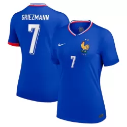 Camiseta Francia Griezmann 7 Mujer Primera Euro 2024 Camiseta Francia Griezmann 7 Mujer Primera Euro 2024
