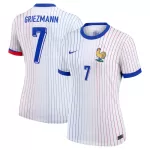 Camiseta Francia Griezmann 7 Mujer Segunda Euro 2024