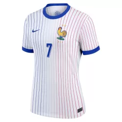 Camiseta Francia Griezmann 7 Mujer Segunda Euro 2024
