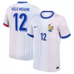 Camiseta Francia Kolo Muani 12 Hombre Segunda Euro 2024