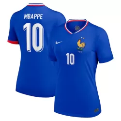 Camiseta Francia Mbappé 10 Mujer Primera Euro 2024 Camiseta Francia Mbappé 10 Mujer Primera Euro 2024