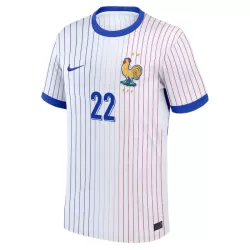 Camiseta Francia T. Hernandez 22 Hombre Segunda Euro 2024