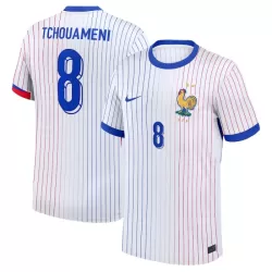 Camiseta Francia Tchouameni 8 Hombre Segunda Euro 2024 Camiseta Francia Tchouameni 8 Hombre Segunda Euro 2024