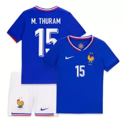 Conjunto Francia M. Thuram 15 Niño Primera Euro 2024 Conjunto Francia M. Thuram 15 Niño Primera Euro 2024