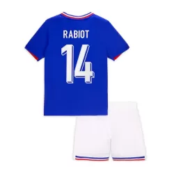 Conjunto Francia Rabiot 14 Niño Primera Euro 2024
