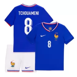 Conjunto Francia Tchouameni 8 Niño Primera Euro 2024 Conjunto Francia Tchouameni 8 Niño Primera Euro 2024