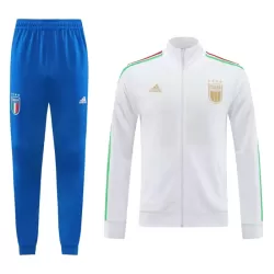 Italia Conjunto De Chaqueta De Entrenamiento Hombre 2024 Blanca Italia Conjunto De Chaqueta De Entrenamiento Hombre 2024 Blanca