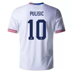 Camiseta Estados Unidos Pulisic 10 Hombre Primera 2024 Camiseta Estados Unidos Pulisic 10 Hombre Primera 2024